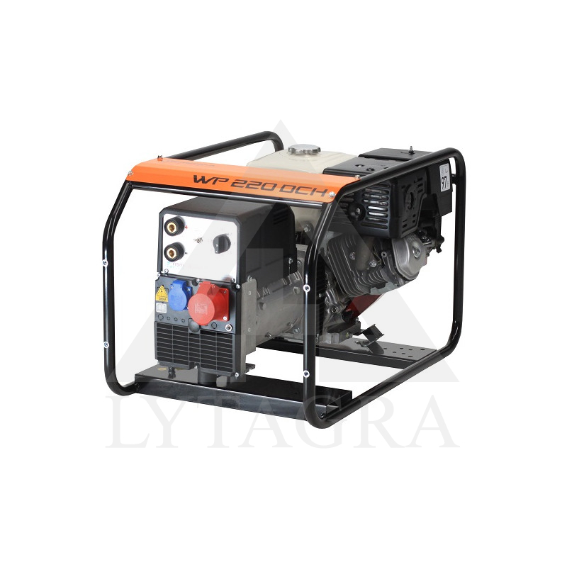 Benzīna elektroģenerators ar metināšanas iekārtu 5,5 kW Generga WP220DCH