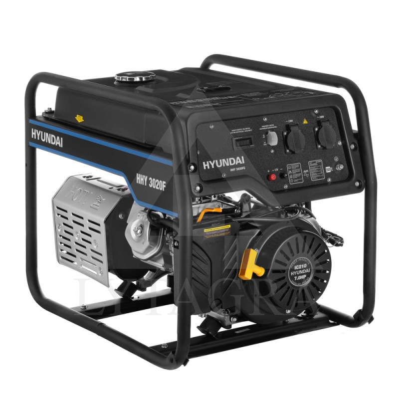 Benzīna ģenerators 3,1 kW Hyundai HHY 3020F