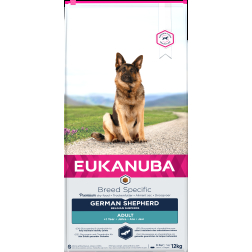 Suņu barība EUKANUBA pieaugušiem vācu aitu suņiem 12 kg