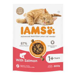 Kaķu barība IAMS ar lasi 800 g 81603133