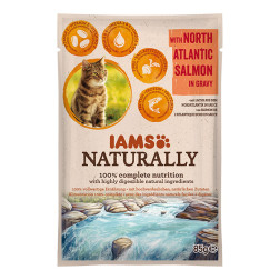 Konservēta barība kaķiem IAMS ar lasi 85 g 81602234