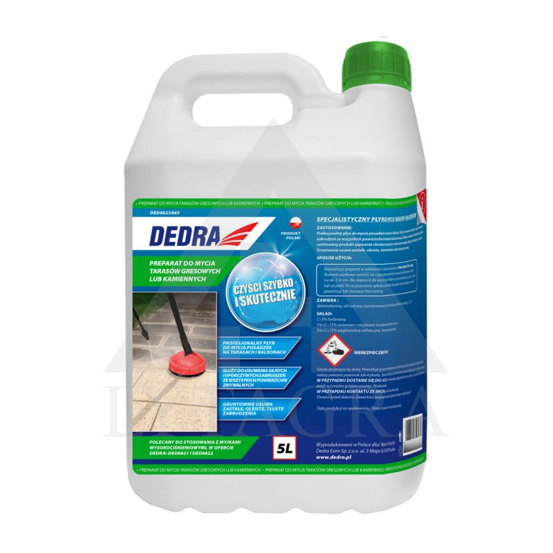 Dedra DED8823A65 5L akmens terases tīrītājs