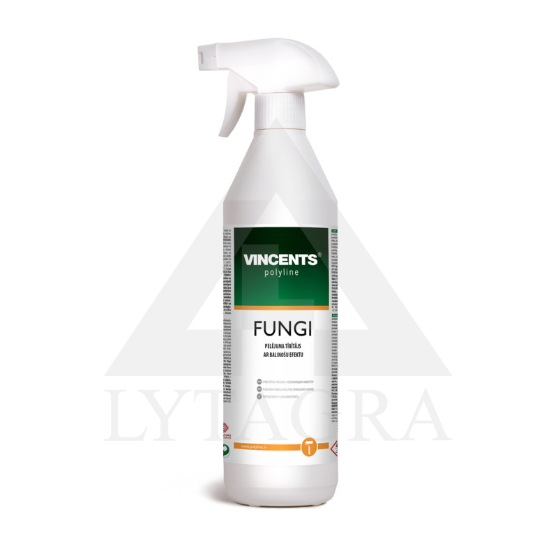 Tīrīšanas līdzeklis FUNGI antibakteriāls ar aerosolu 0,75 l VINCENTS