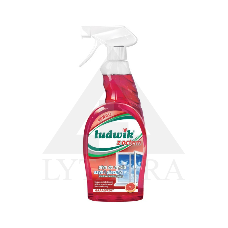 LUDWIK Logu tīrītājs ar etiķi, 750 ml