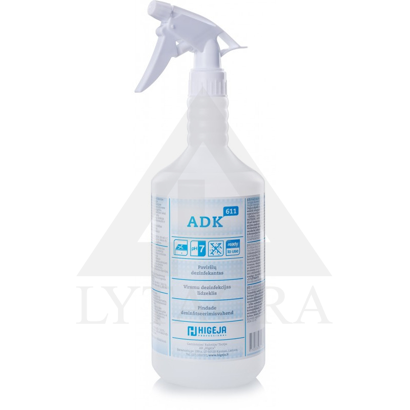 DEZINFEKCIJAS LĪDZEKLIS ADK-611(1L)