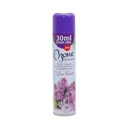 Gaisa atsvaidzinātājs Ozone 300ml ceriņkrāsas