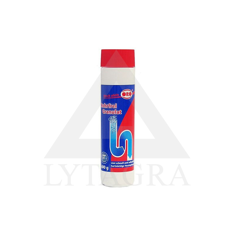 Cauruļu tīrīšanas līdzeklis ORO FIX 600gr