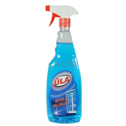 STIKLA TĪRĪTĀJS "ŪLA" AR SMIDZINĀTĀJU 1000 ML