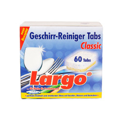 Trauku mazgājamās mašīnas tabletes Largo Classic 60 gab.