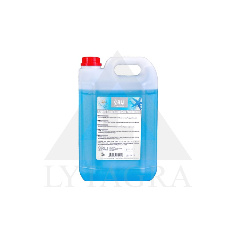 Šķidrās ziepes ARLI CLEAN svaiga jūra, 5L