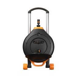 X sērijas automātiskā laistīšanas spole XL 27m Q3 / ar riteņiem / Fiskars 1067548 X sērijas automātiskā laistīšanas spole XL 27m Q3 / ar riteņiem / Fiskars 1067548