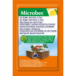 MICROBEC bioaktivators notekūdeņu akām, 25 g iepakojums