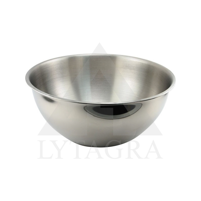 Dziļa metāla bļoda 600 ml 16 cm