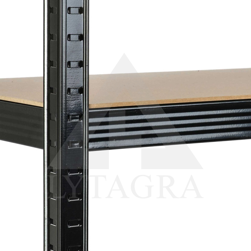 Pastiprināts noliktavas plaukts 4813 (5 plaukti) 265/1325 kg 180x90x40cm