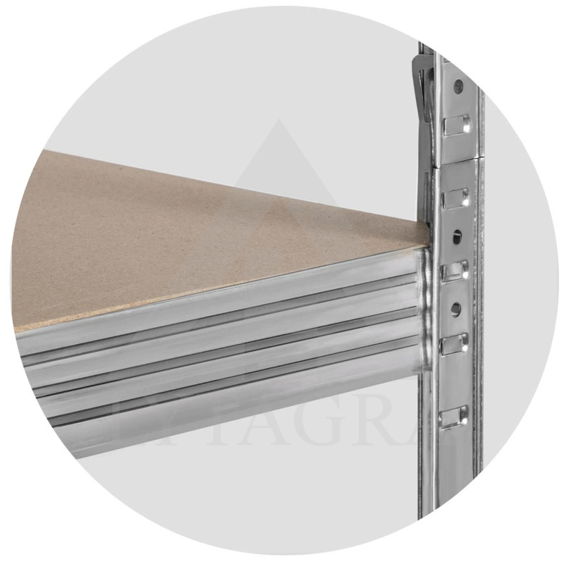 Noliktavas plaukts 4850 (5 plaukti) 200/1000kg 205x120x45cm