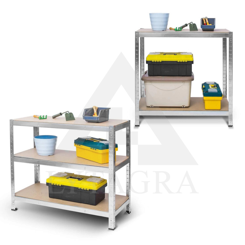 Noliktavas plaukts 4850 (5 plaukti) 200/1000kg 205x120x45cm