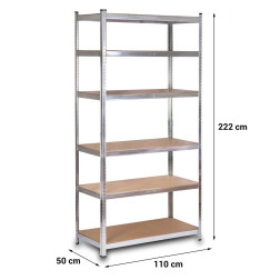 Noliktavas plaukts 4815 (6 plaukti) 150/900kg 222x110x50cm