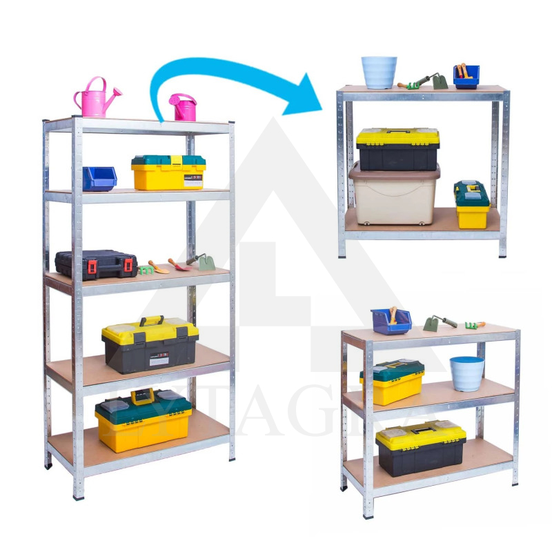 Noliktavas plaukts 4849 (5 plaukti) 175/875 kg 180x100x50cm