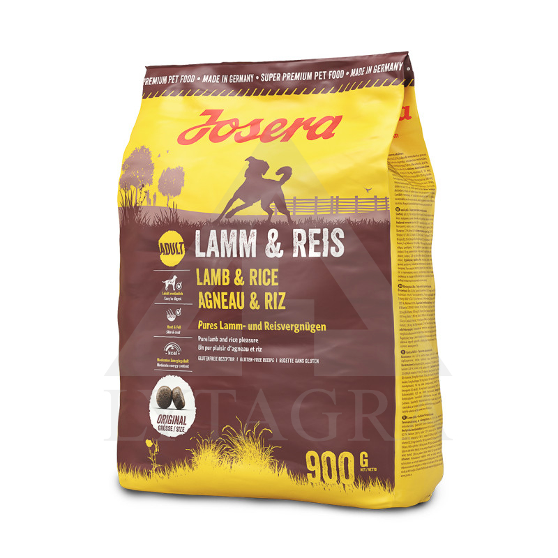 900 G AIZ. JĒRS/RĪSI SUŅIEM (JOSERA)