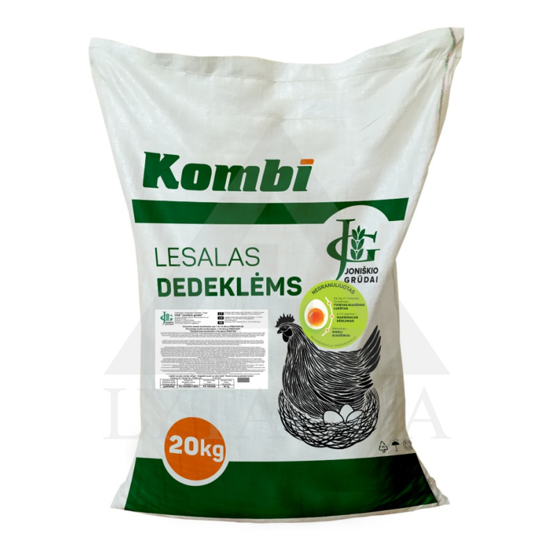 20 KG Pilnvērtīgā barība dējējvistām per