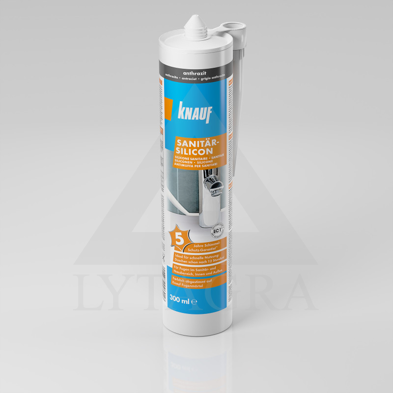 Sanitārais silikons KNAUF ANTHRAZIT 300ML