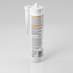Sanitārais silikons KNAUF SANITARY SILICONE 300 ML CAURSPĪDĪGS (BEZKRĀSU)