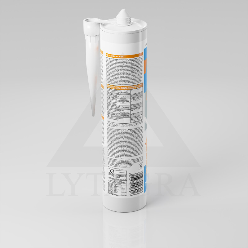 Sanitārais silikons KNAUF SANITARY SILICONE 300 ML CAURSPĪDĪGS (BEZKRĀSU)