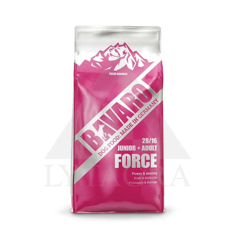 BAV0004 18 KG BARĪBA SUŅIEM BAVARO FORCE