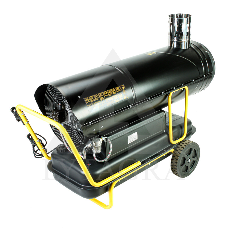 Dīzeļdegvielas sildītājs Stromtec BGO-80B ar izplūdes gāzēm 80kW
