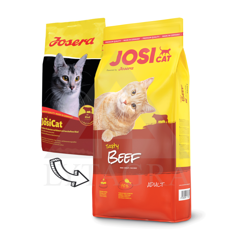 JOS0280 10 KG BARĪBA KAĶIEM JOSICAT TASTY LIELOPU