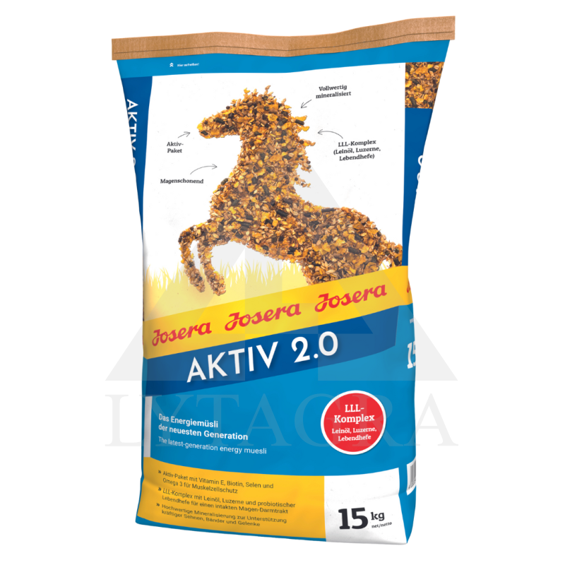 JOS0580 20KG BARĪBA ZIRGAM  MUSLI ACTIVE MIX