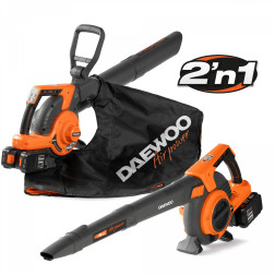 Bezvadu lapu pūtējs/putekļsūcējs Daewoo DABL 9042Li SET