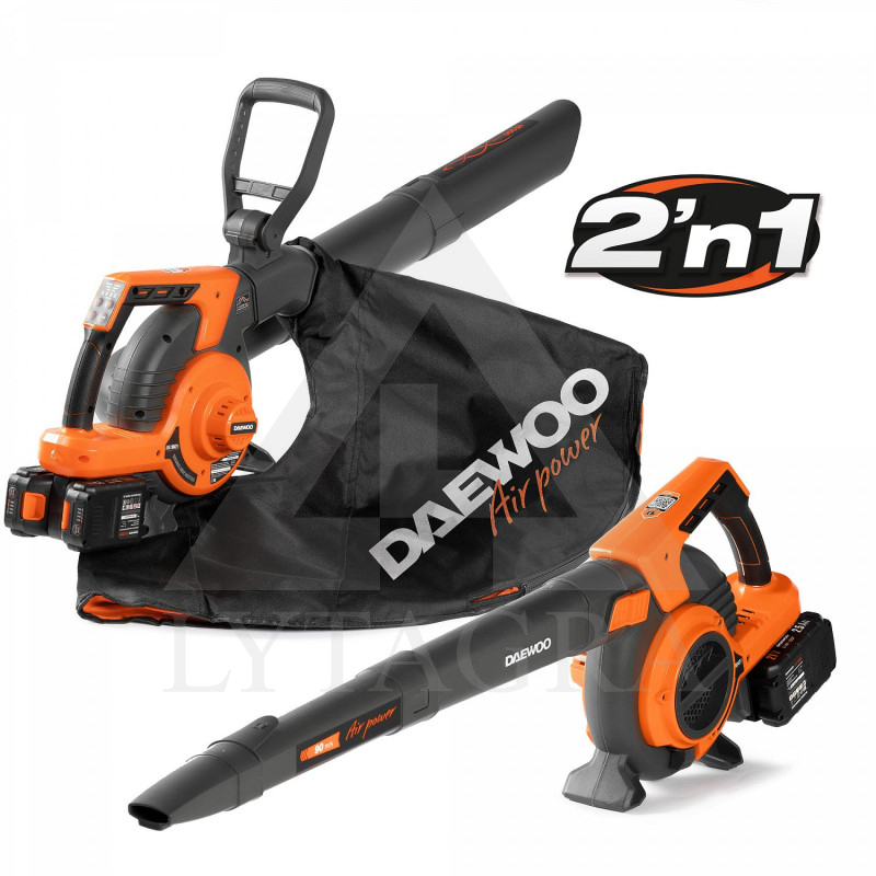 Bezvadu lapu pūtējs/putekļsūcējs Daewoo DABL 9042Li SET