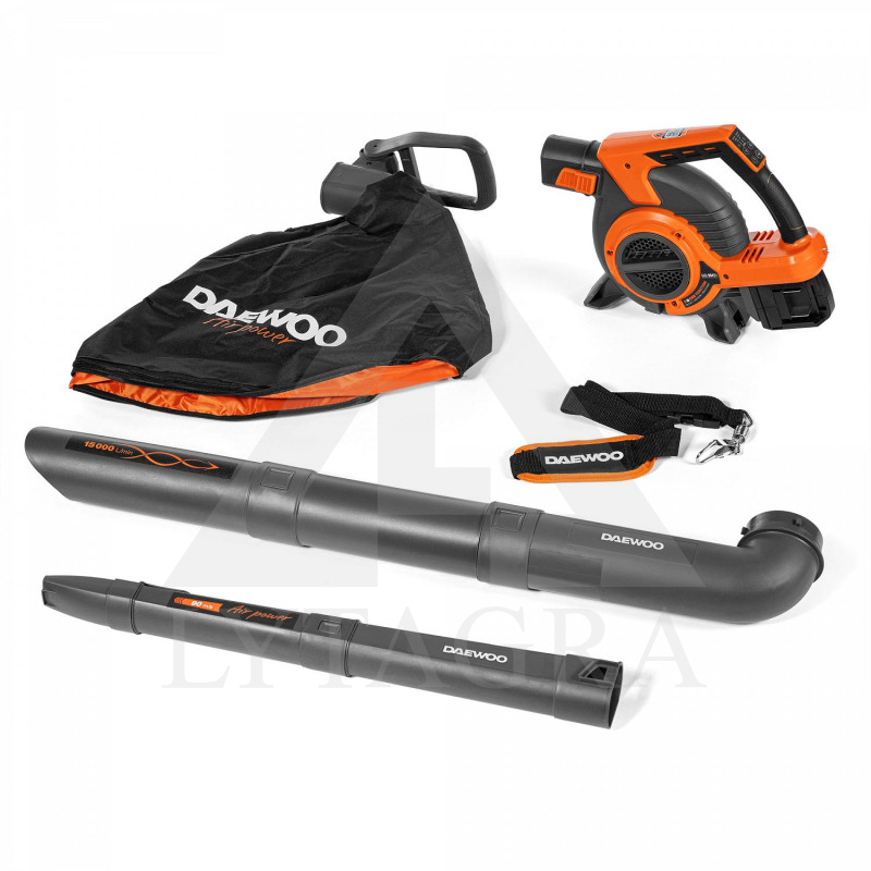 Bezvadu lapu pūtējs/putekļsūcējs Daewoo DABL 9042Li SET