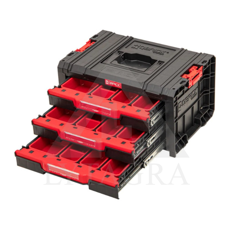 STALCIUS QBRICK SYSTEM PRO ATVILKŠU 3 INSTRUMENTU KASTE EKSPERTS5901238257325