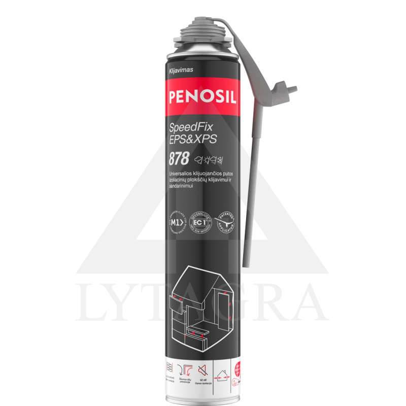 PENOSIL SpeedFix EPS&XPS 878 universālās līmes putas 750 ml