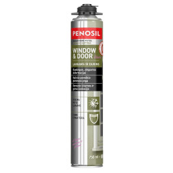 PENOSIL logu & durvju Elastic blīvēšanas putas, 750 ml