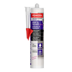 Elastīgs hermētiķis PENOSIL Jumta & Fasādes Elastic, melns, 290 ml