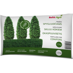 MŪŽZĀĻU MĒSLOJUMS.15 SKŪKOKU MĒSLOJUMS 15KG MŪŽZĀĻU MĒSLOJUMS.15 SKŪKOKU MĒSLOJUMS 15KG
