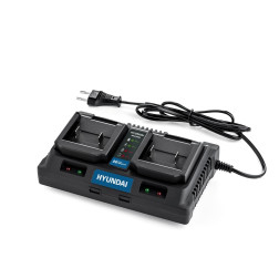 Lādētājs litija jonu akumulatoriem, dubults, HYUNDAI HYCH 2002 (HYCH2002) 20V