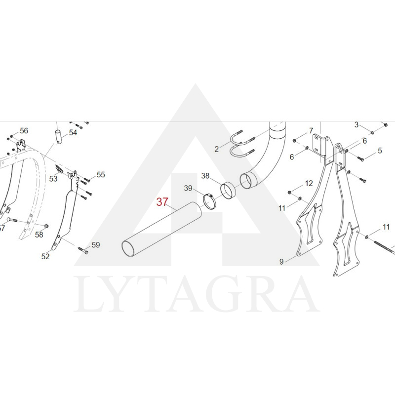 00180004/00180144 CAURULE 110MM HORSCH