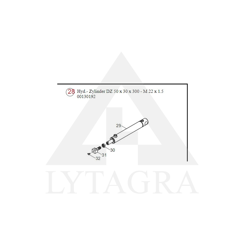 00130192 Hidr.CILINDRS(s133)