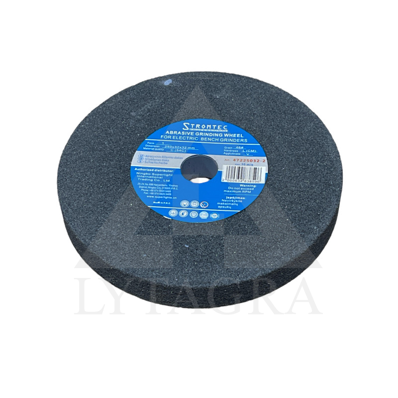 Metāla slīpēšanas disks Stromtec 47225032-2 250x32x32 54C