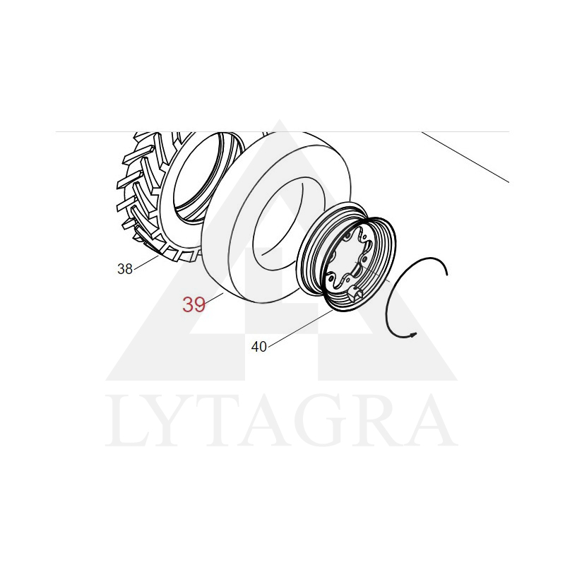 00330235 KAMERA PRONTO 7,50X16
