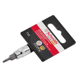 Skrūvgrieža uzgalis Schmith TORX T10 1/4 NS-BT14-10