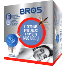 BROS elektriskais odu atbaidītājs + šķidrums (40 ml)