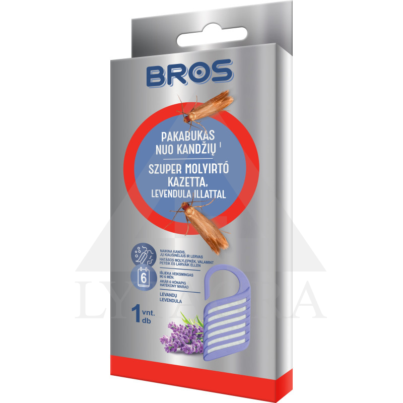 BROS kodēm atbaidošs līdzeklis / lavandas aromāts BROS kodēm atbaidošs līdzeklis / lavandas aromāts