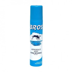 Bros odu un ērču aerosols 90 ml
