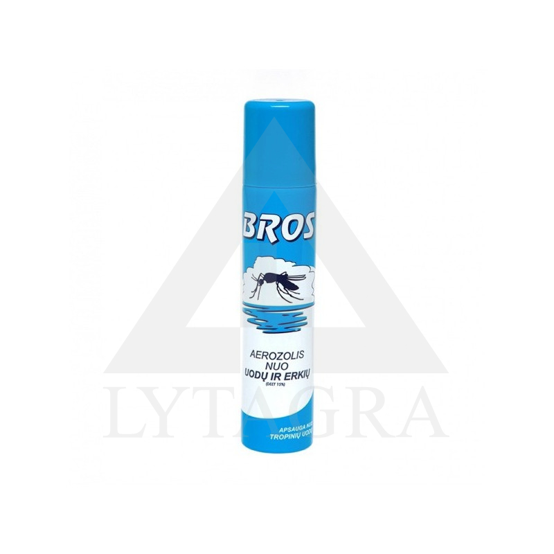 Bros odu un ērču aerosols 90 ml