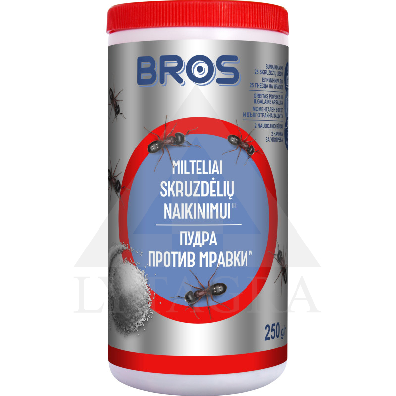 BROS skudru iznīcināšanas pulveris, 250 g